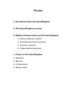 Kutatási anyagok 'Introduction with United Kingdom', 2.                