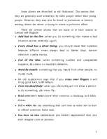 Összefoglalók, jegyzetek 'Idioms', 5.                