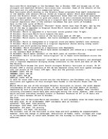 Összefoglalók, jegyzetek 'Hurricane Mitch, Costs, Records and Statistics', 1.