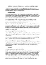 Összefoglalók, jegyzetek 'A drámai költemény Madách Imre Az ember tragédiája alapján', 1.                