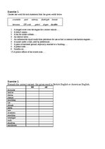 Kutatási anyagok 'Differences Between British English and American English', 9.                