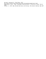 Esszék 'George Gerbner and the Mean World Syndrome', 2.                