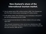 Prezentációk 'Tourism Situation in New Zealand', 5.                