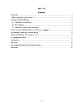 Kutatási anyagok 'Human Trafficking', 3.                