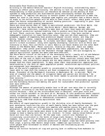 Esszék 'Sustainable Food Production', 1.                