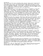 Esszék 'Lateral and Vertical Communication', 1.                