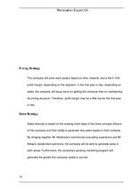 Üzleti tervek 'Financial Plan for Start-up Company', 12.                