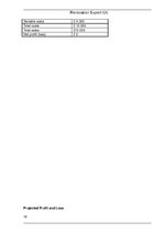 Üzleti tervek 'Financial Plan for Start-up Company', 18.                