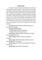 Kutatási anyagok 'The Nature of Lexis', 3.                