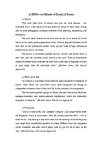 Kutatási anyagok 'The Nature of Lexis', 5.                