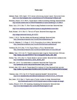 Kutatási anyagok 'Toyota Attempts to Rebuild Its Tarnished Reputation with Internet Marketing', 11.                