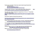 Kutatási anyagok 'Toyota Attempts to Rebuild Its Tarnished Reputation with Internet Marketing', 12.                