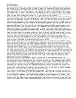 Esszék 'A Strange Day', 1.                