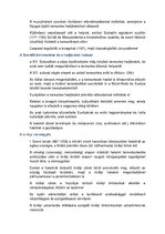 Összefoglalók, jegyzetek 'Kereszténység a középkori Európában és Magyarországon', 8.                