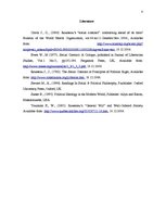 Esszék 'How General is General Will?', 8.                