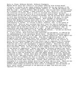 Esszék 'Sacks vs. Freud, Different Beliefs, Different Treatments', 1.                