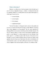 Összefoglalók, jegyzetek 'What Is Mediation?', 2.                