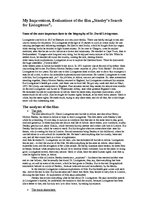 Esszék 'My Impressions, Evaluations of the Film "Stanley’s Search for Livingstone"', 1.                