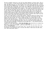 Esszék 'Descripitve Essay: Pre-Game', 1.                