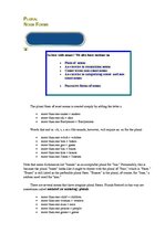 Összefoglalók, jegyzetek 'Plural Nouns. All Forms', 1.                