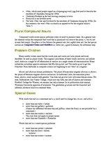 Összefoglalók, jegyzetek 'Plural Nouns. All Forms', 3.                