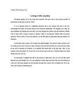 Esszék 'Living in the Country', 1.                