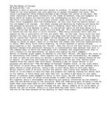 Esszék 'The theme of manhood in "The Red Badge of Courage" by Stephen Crane.', 1.                