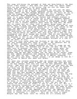 Esszék 'How is Italy and / or being Italian portrayed in the stories you have studied co', 1.