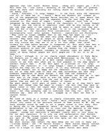 Esszék 'How is Italy and / or being Italian portrayed in the stories you have studied co', 2.