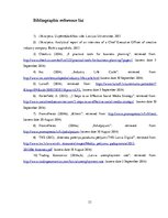 Gyakorlati jelentések 'Work Placement Report - Advertising Company', 33.                