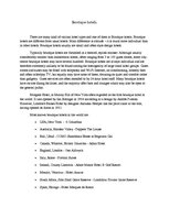 Kutatási anyagok 'Boutique Hotels', 2.                