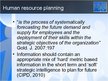 Prezentációk 'Role of Human Resources Planning', 2.                