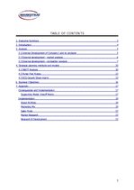 Üzleti tervek 'Strategic Marketing Plan', 2.                