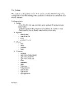 Összefoglalók, jegyzetek 'Film Database', 1.                