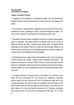 Összefoglalók, jegyzetek 'Ray Jacknedolf "Foundations of Language"', 1.                