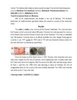 Összefoglalók, jegyzetek 'Banks and Finances in Russia', 2.                