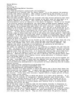 Esszék 'Abnormal Psychology - Mental Disorders', 1.                