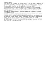 Esszék 'The Business Report about the Internal and External Analysis of The Body Shops S', 1.                