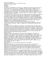 Esszék 'Ecosystem Succession Paper', 1.                