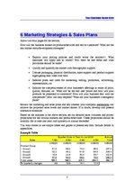 Összefoglalók, jegyzetek 'How to Write a Business Plan', 11.                