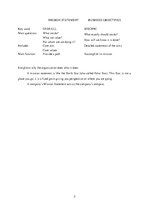 Összefoglalók, jegyzetek 'Mission Statement', 5.                