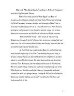 Esszék 'The Great Gatsby’s', 1.                