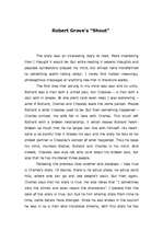 Esszék 'Robert Graves "Shout"', 1.                