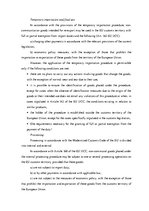 Esszék 'General Customs Procedures/Formalities in European Union', 5.                