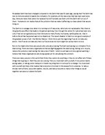 Esszék 'The Earth', 1.                