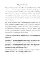 Kutatási anyagok 'Differences in Vocabulary between American English and British English', 4.                