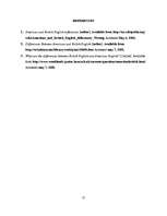 Kutatási anyagok 'Differences in Vocabulary between American English and British English', 12.                