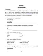 Kutatási anyagok 'Differences in Vocabulary between American English and British English', 13.                