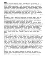 Esszék 'Memory ', 1.                