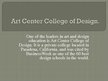 Prezentációk 'Art Center College of Design', 1.                